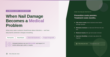 When Nail Damage Becomes a Medical Problem — What Every Salon Customer Should Know