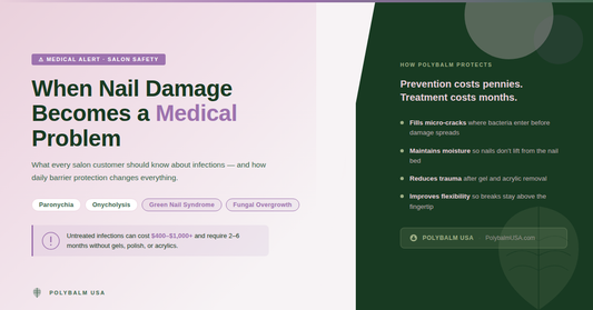 When Nail Damage Becomes a Medical Problem — What Every Salon Customer Should Know