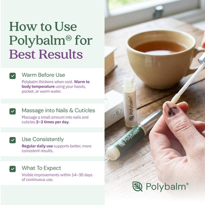 Polybalm® Natural Nail Care Balm for Chemotherapy - Doctor-Developed ...